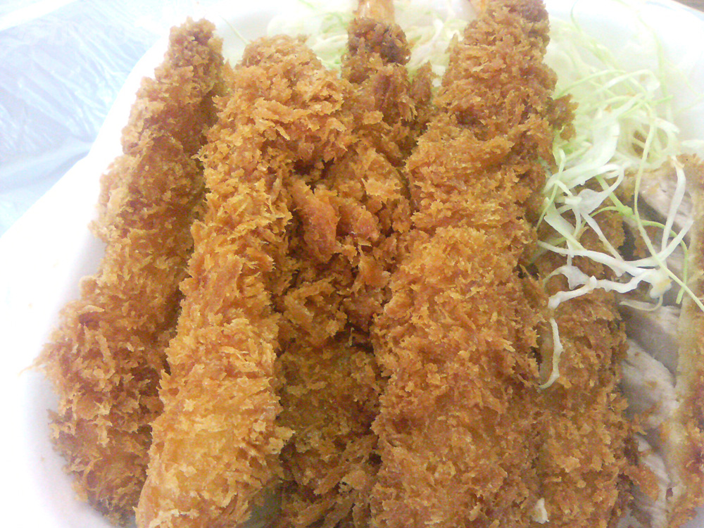 かつや中野サンモール店のわさび醤油海鮮カツ丼
