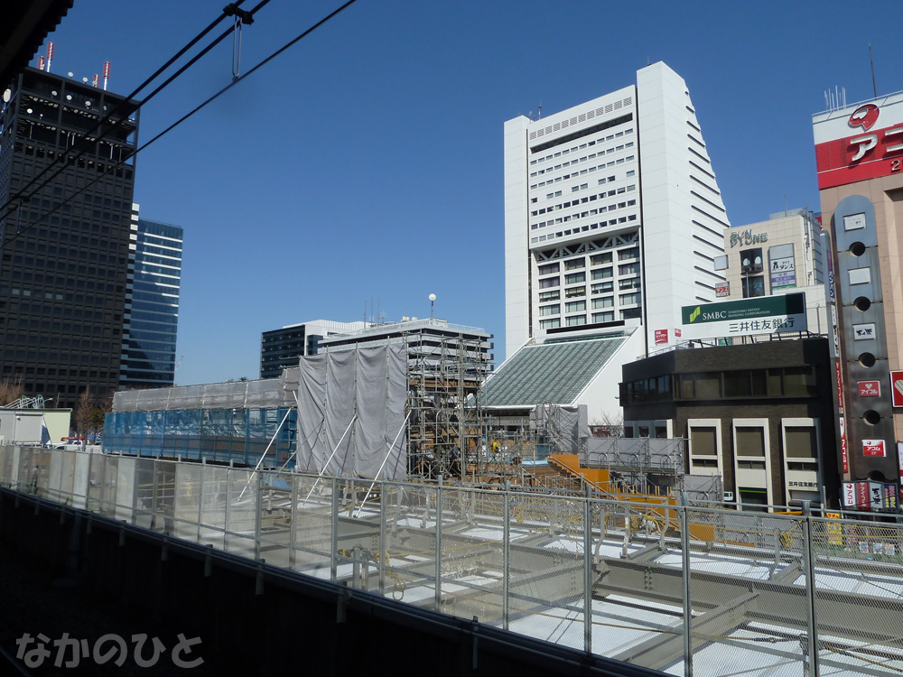 再開発が進む中野駅北口