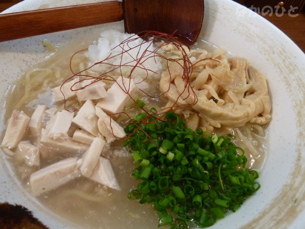 麺匠ようすけの冷たい濃厚鳥白湯らーめん