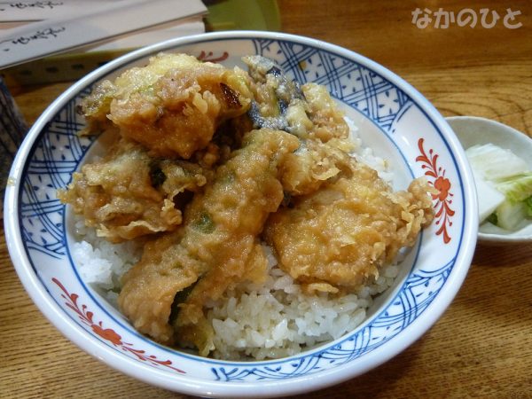 中野ブロードウェイの天ぷら住友で野菜の天丼