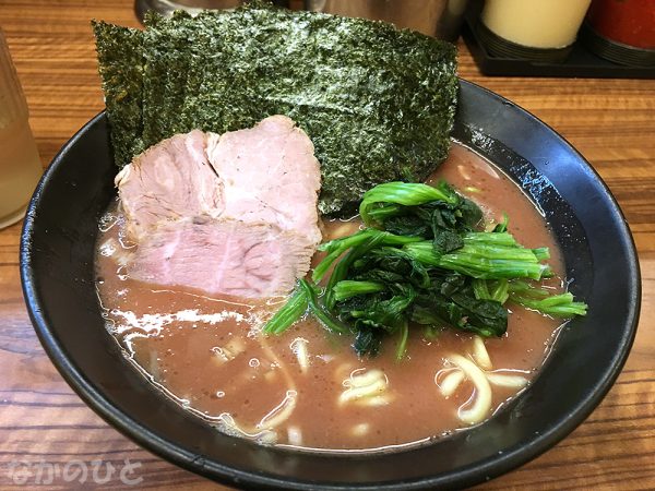 二代目武道家のラーメン+海苔