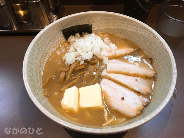 麺彩房の塩バター