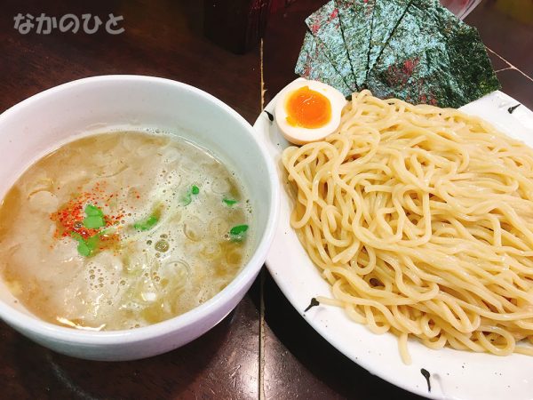 藤丸の醤油つけ麺