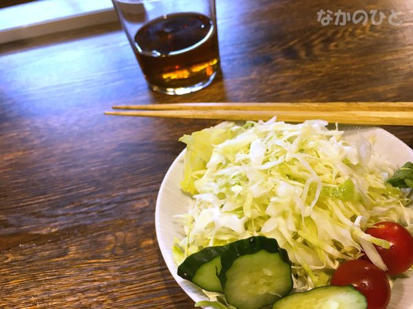 関飯店のランチサラダ