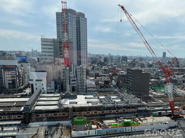 中野サンプラザから見た中野駅