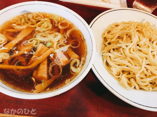 十八番のつけ麺