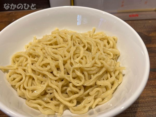 つけ麺の麺