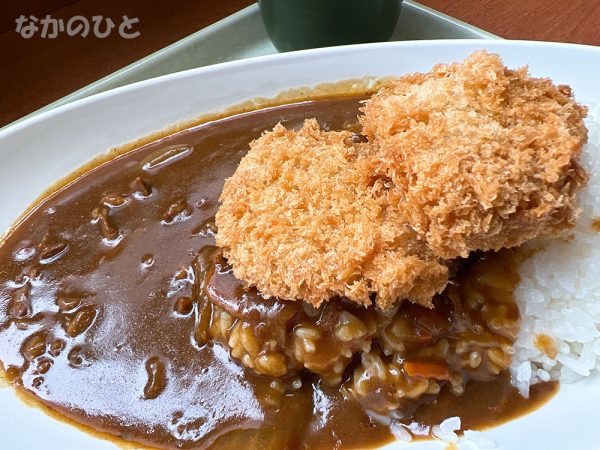 中野満点食堂のヒレカツカレー