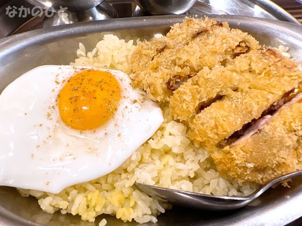 ターリー屋 中野サンモール店のキーマカツカレー定食