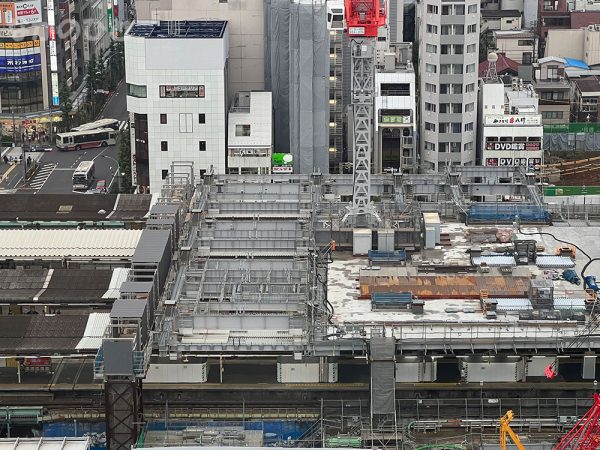 2022年6月の中野駅（新宿方面）