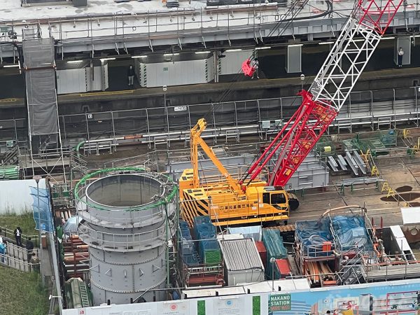 2022年6月の中野駅（中野サンプラザ側）