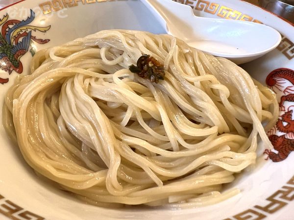 麺尊RAGE中野腕刀のつけそばの麺