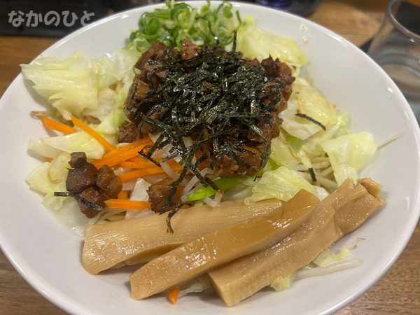 上海麺館の油そば（大）