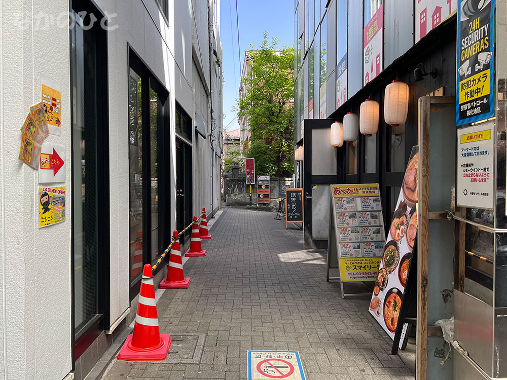 中野サンモールからの風景