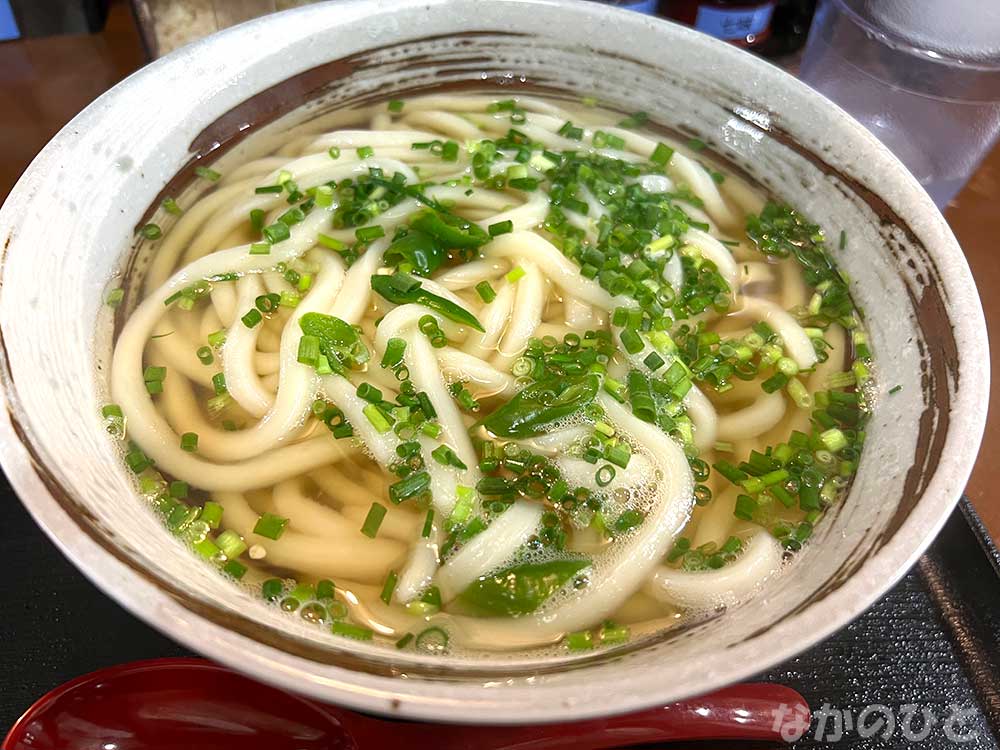 旨辛 青唐うどん