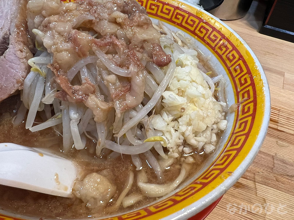 ラーメン1/3+ニンニク