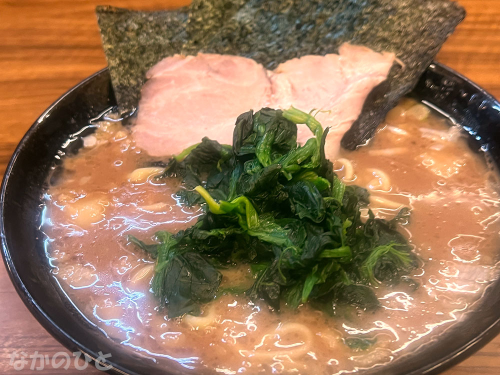 ラーメン並(背脂トッピング)