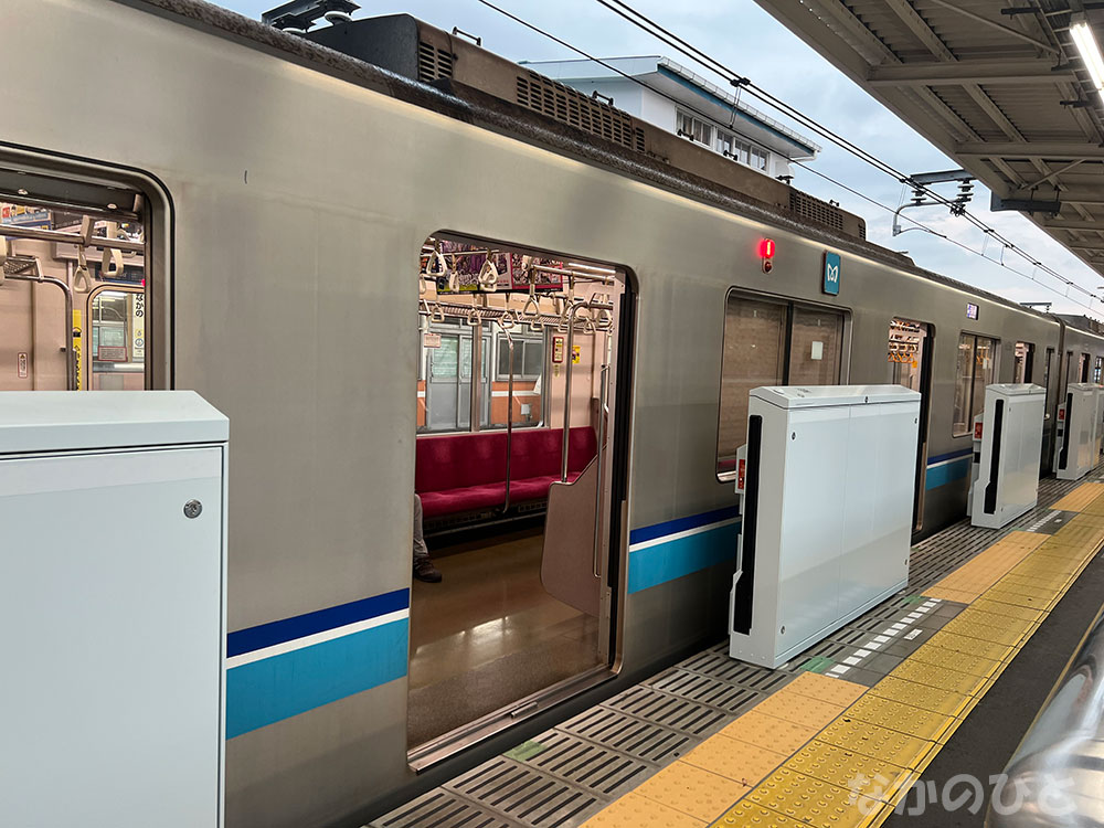 JR中野駅のホームドア
