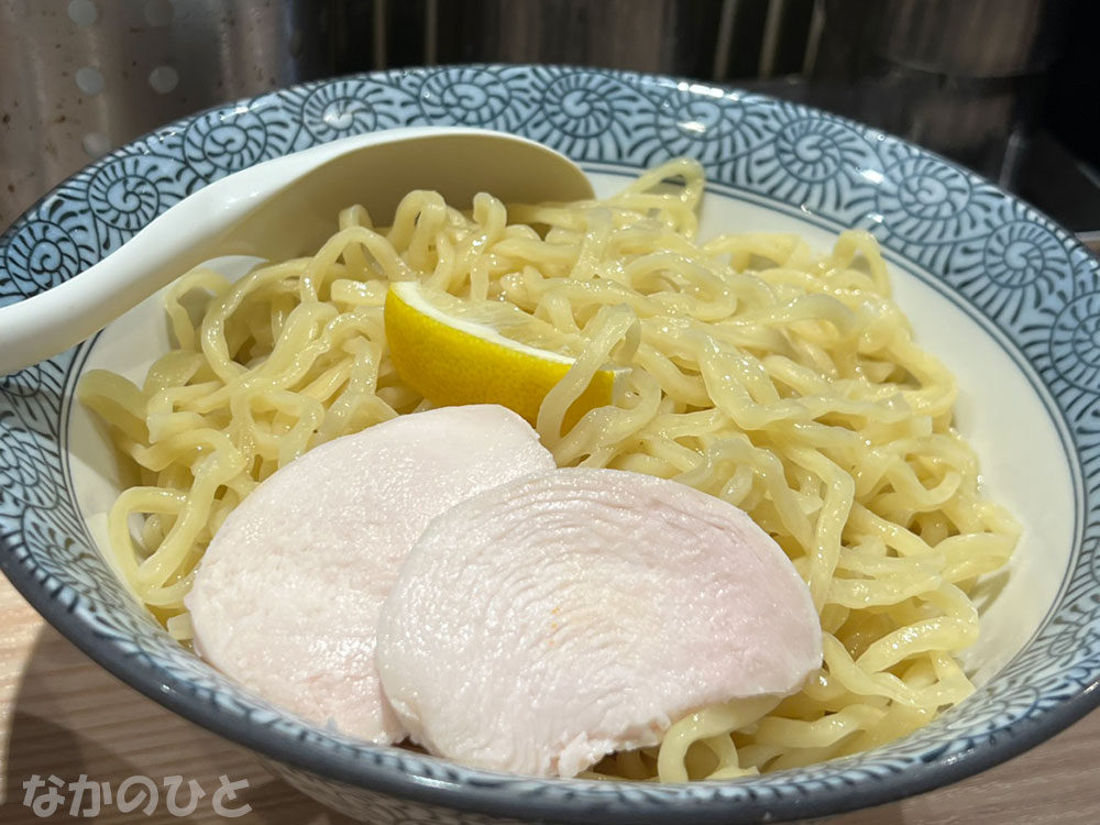濃厚鶏つけそば辛（中盛り）