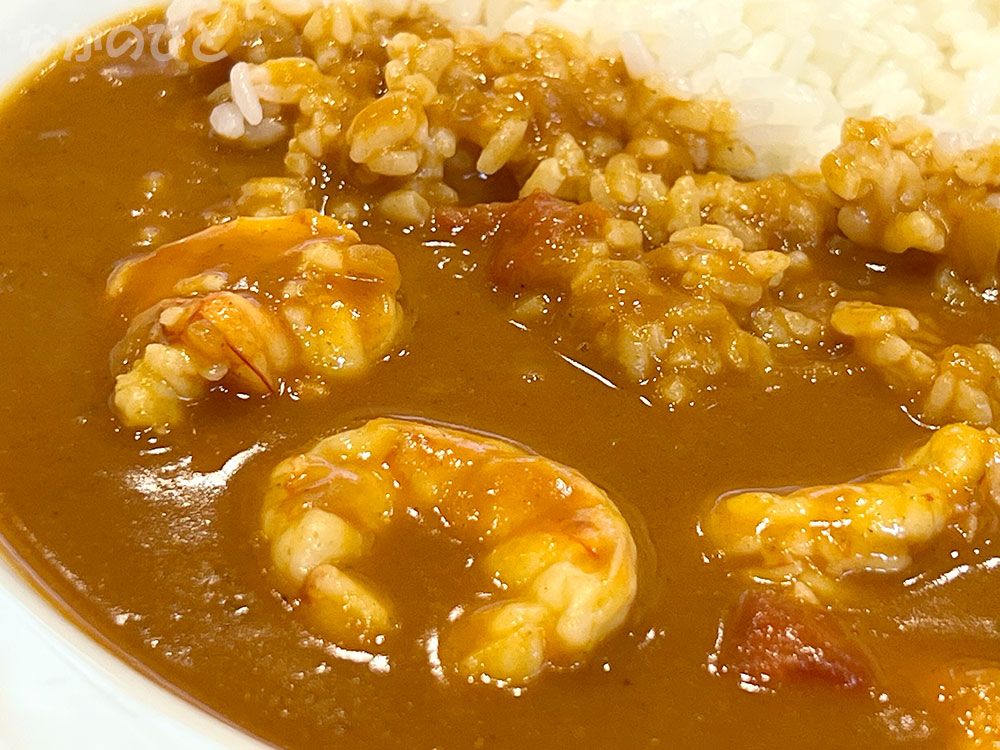 THE 海老カレーのエビ